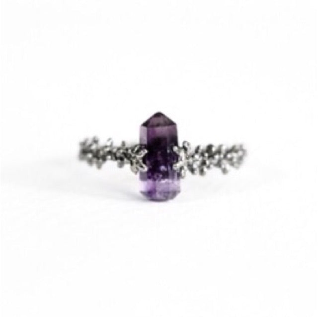 Holy Crystal - Amethyst ring