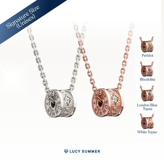 LUNA ONE Necklace - Signature Size (Unisex)