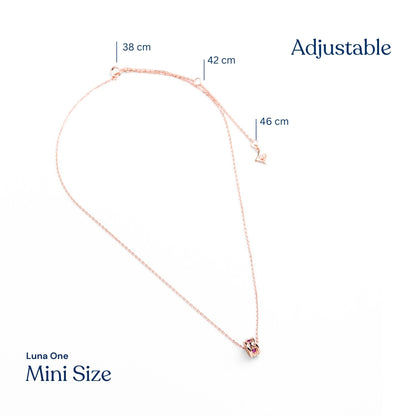LUNA ONE Necklace - Mini Size