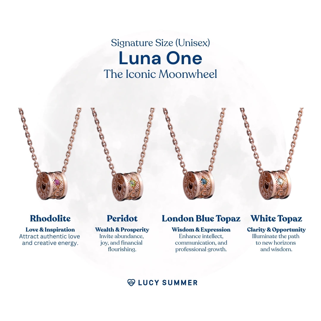 LUNA ONE Necklace - Signature Size (Unisex)