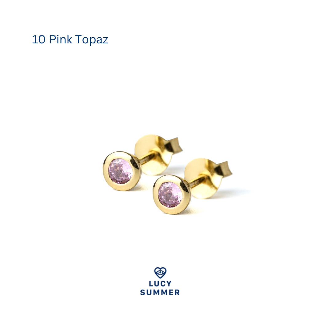 Birthstone earrings