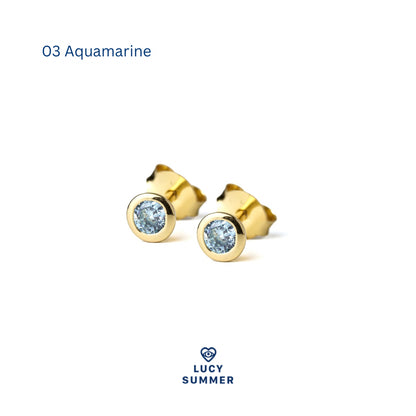 Birthstone earrings