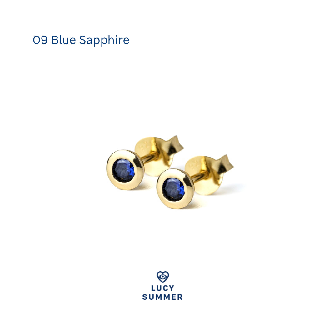 Birthstone earrings