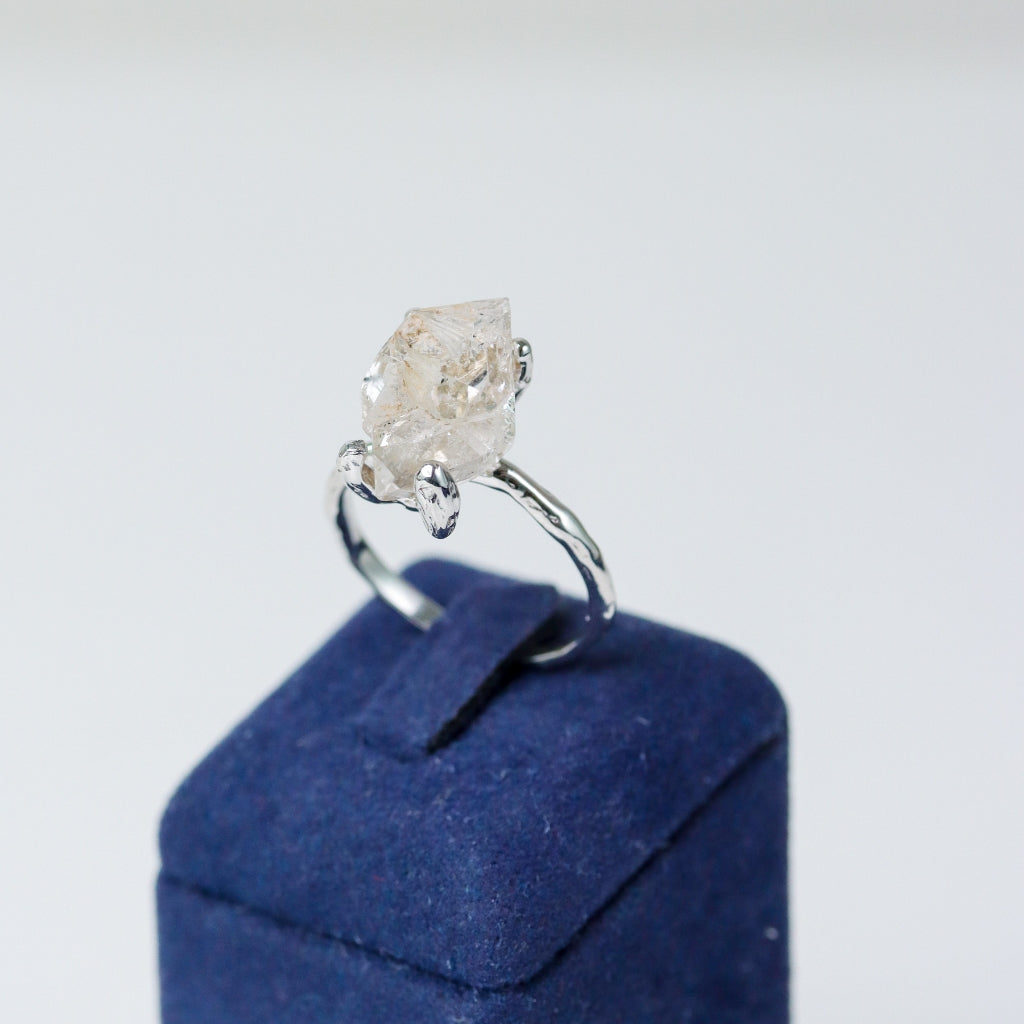 Little queen coral ring