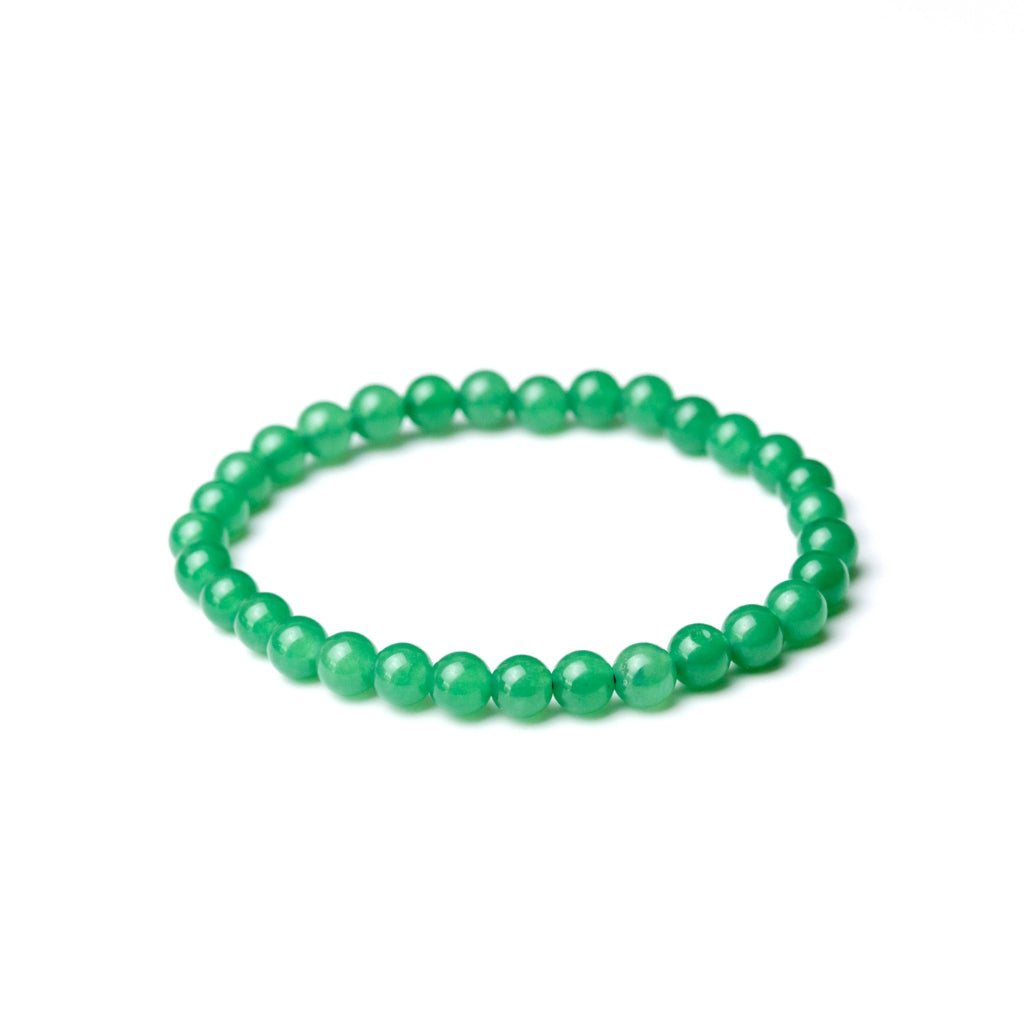 LUCY SUMMER กำไลข้อมือหิน Green Aventurine (กรีน อเวนเจอรีน) ขนาด 6/8/10 mm.
