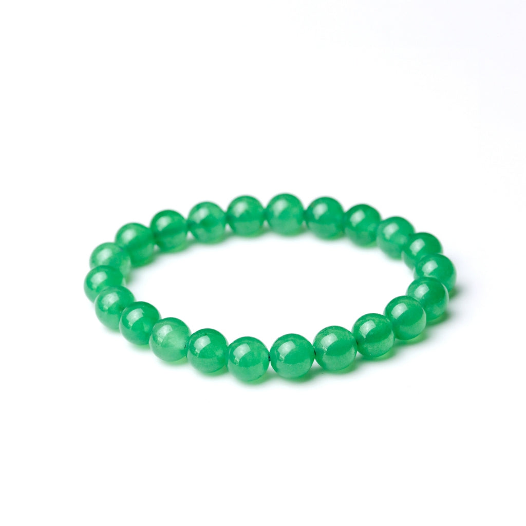 LUCY SUMMER กำไลข้อมือหิน Green Aventurine (กรีน อเวนเจอรีน) ขนาด 6/8/10 mm.