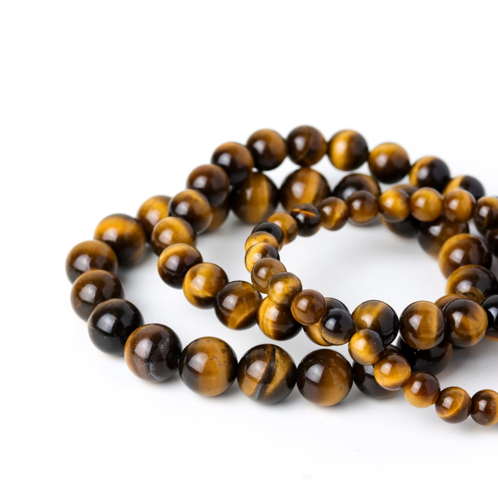 LUCYSUMMER กำไลข้อมือหินแท้ Tiger eye - ไทเกอร์ อาย (กำไลหินแท้ รับประกันหินแท้)