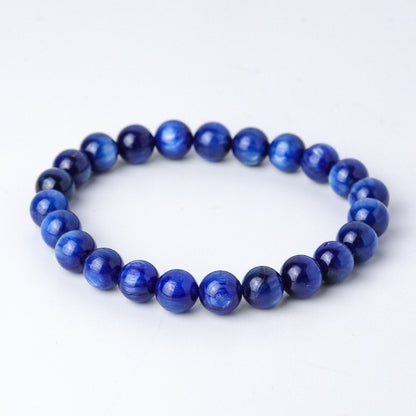 กำไลข้อมือหินแท้  Kyanite - ไคยาไนท์ เกรดพรีเมี่ยม (กำไลหินแท้ รับประกันหินแท้)