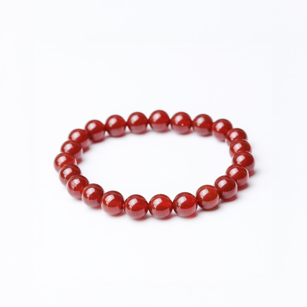 LUCYSUMMER กำไลข้อมือหิน Carnelian (คาร์เนเลียน) ขนาด 6/8/10 mm.